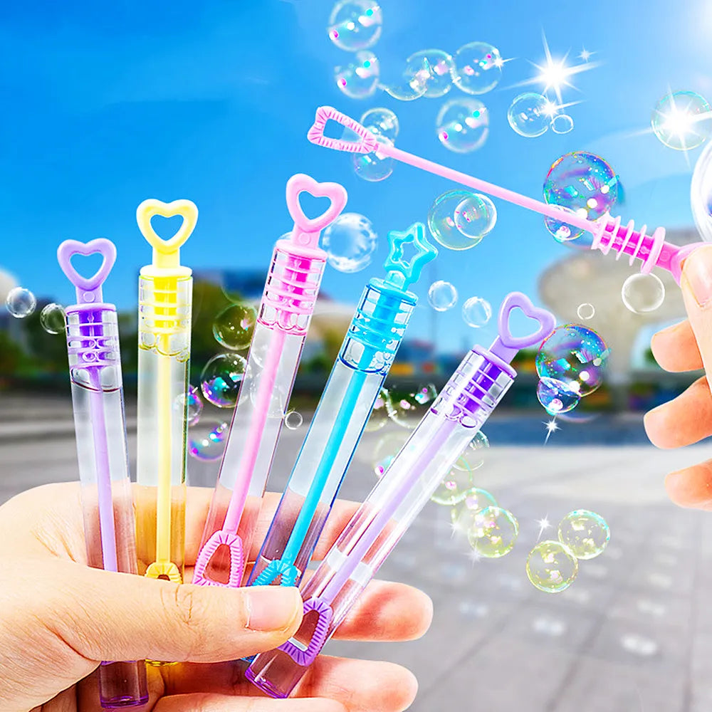 Mini juguete de tubo vacío de burbujas para niños, recuerdos de fiesta de cump