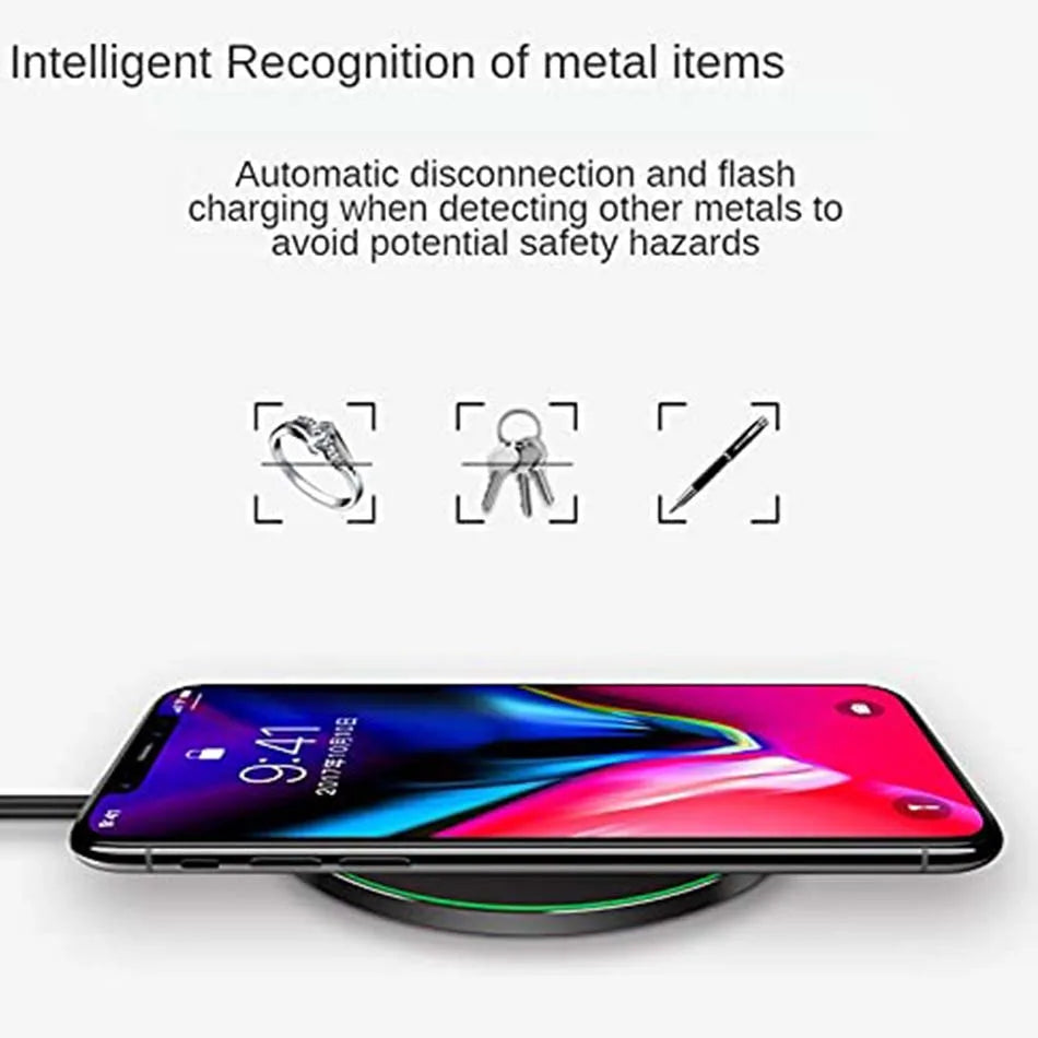 Cargador inalámbrico de 200W, estación de carga rápida por inducción para iPhone 14, 13, 12, 15Pro, XS Max, Samsung, Xiaomi y Huawei