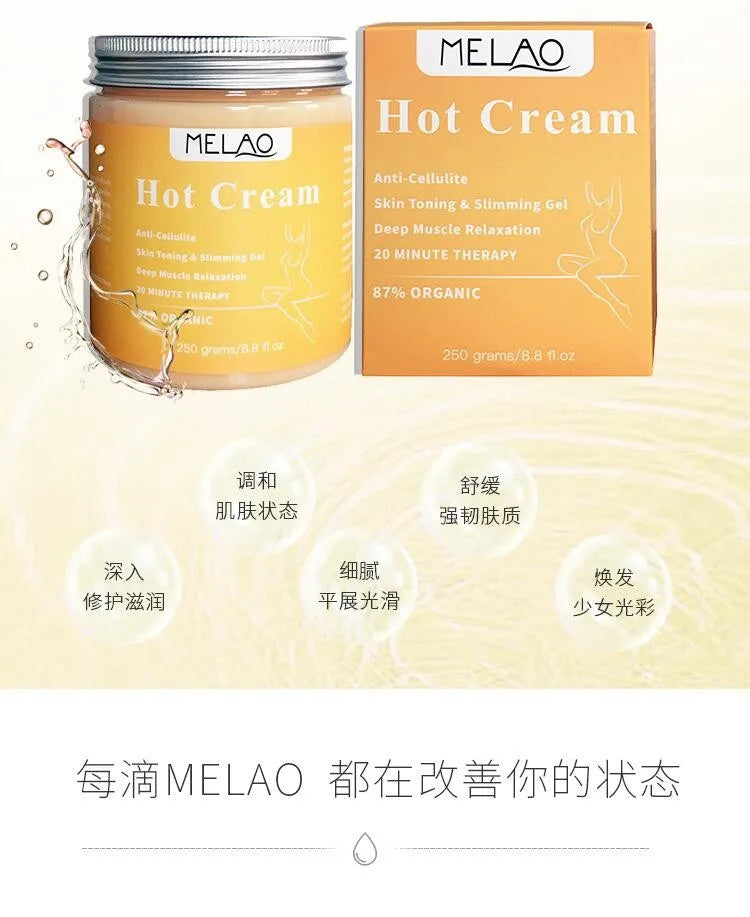 250g Weight Loss Anti Cellulite Cream Fat Burner Body Massage Gel 
