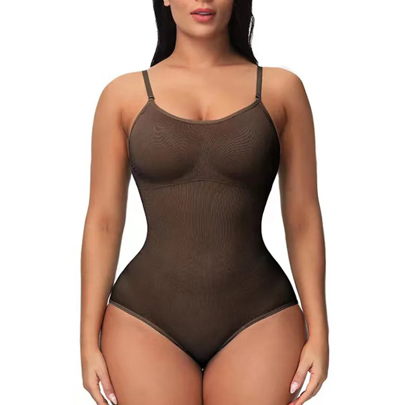 Body Original de alta elasticidad para mujer, ropa moldeadora de barriga, Tanga