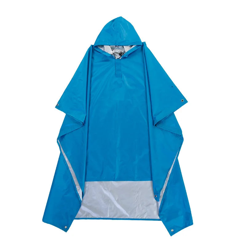 Adult 3 in 1 Waterproof Long Raincoat Rain Coat Jacket Co