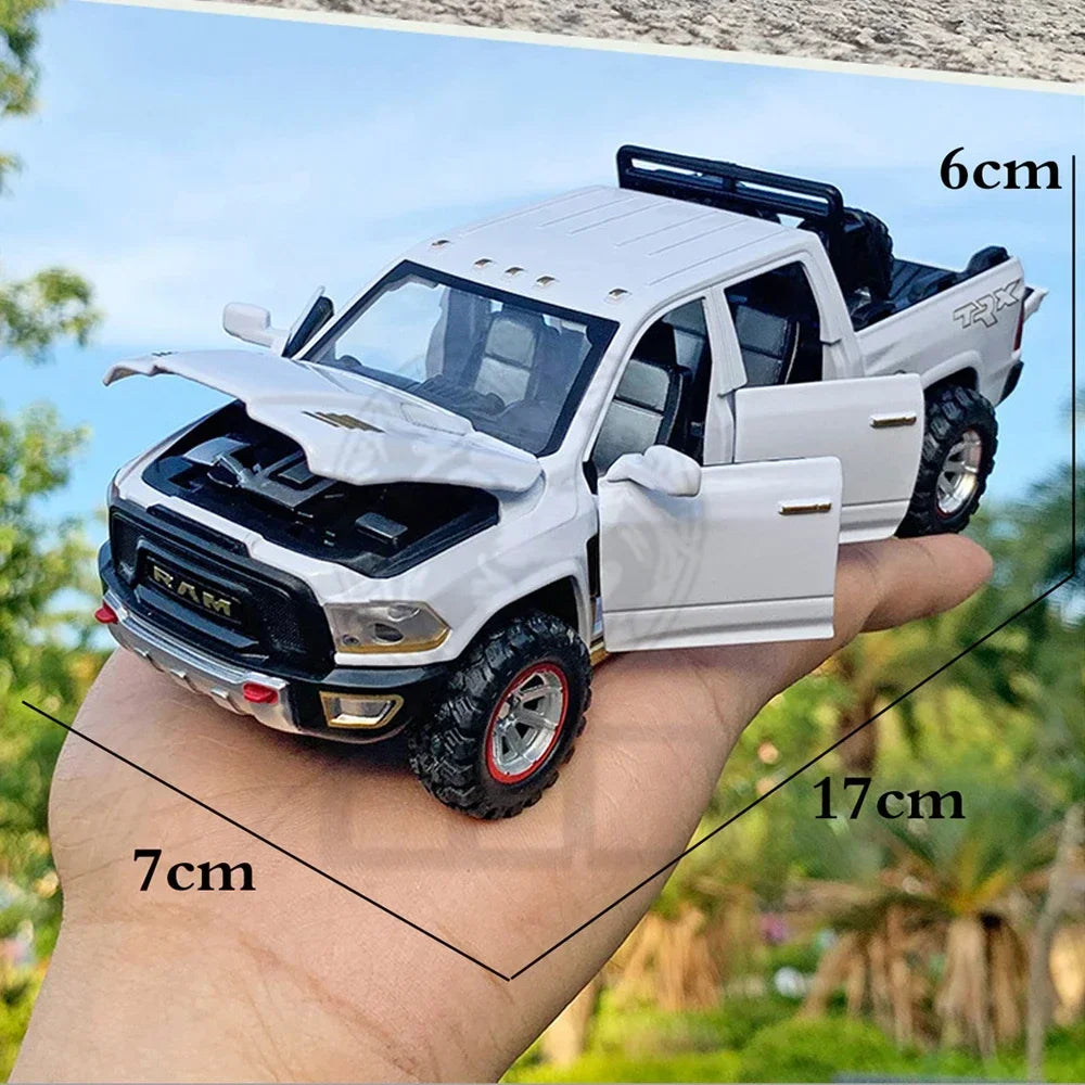 1/32 Scale RAM TRX Pickup Truck Alloy Diecast Toy Cars 