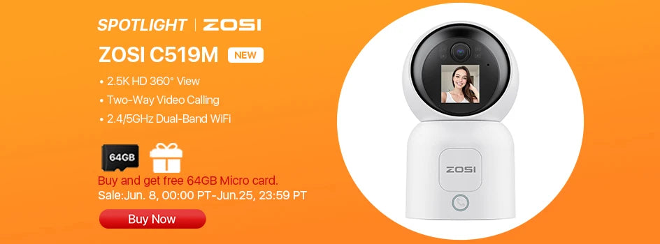 ZOSI-Sistema de videovigilancia CCTV para exteriores, videocámara de seguridad con 8 canales, 1080P, 5MP, Lite, DVR, 2/4/6/8 piezas, 2MP, con cable, día/noche