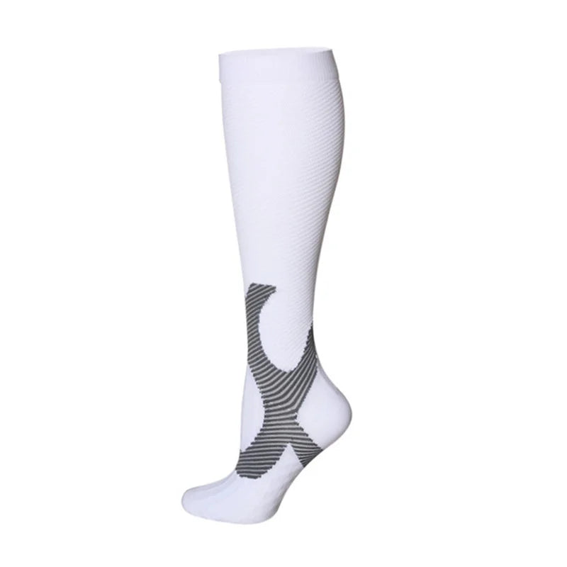 Running Compression Stockings Marathon Hiking Sports Socks 