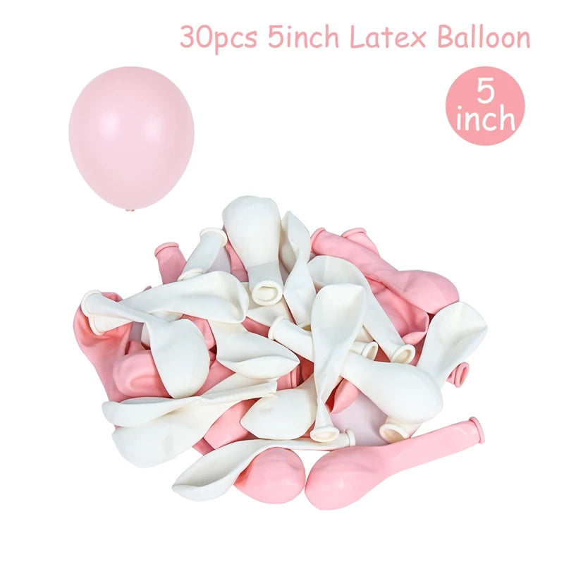 Transparent Letter Balloons Box Baby Shower Birthday Decoration 