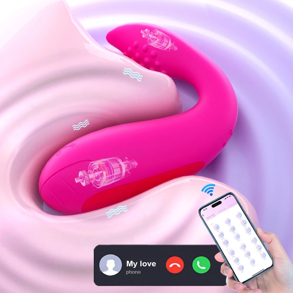 Bluetooth Control Vibrating Egg for Women Clitoris Stimulator u 