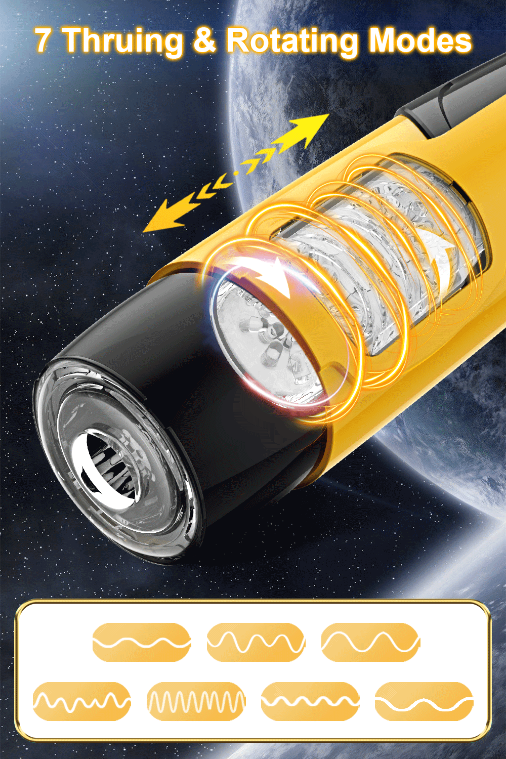 Automatic male masturbator, telescopic rotation, vaginal masturbation 