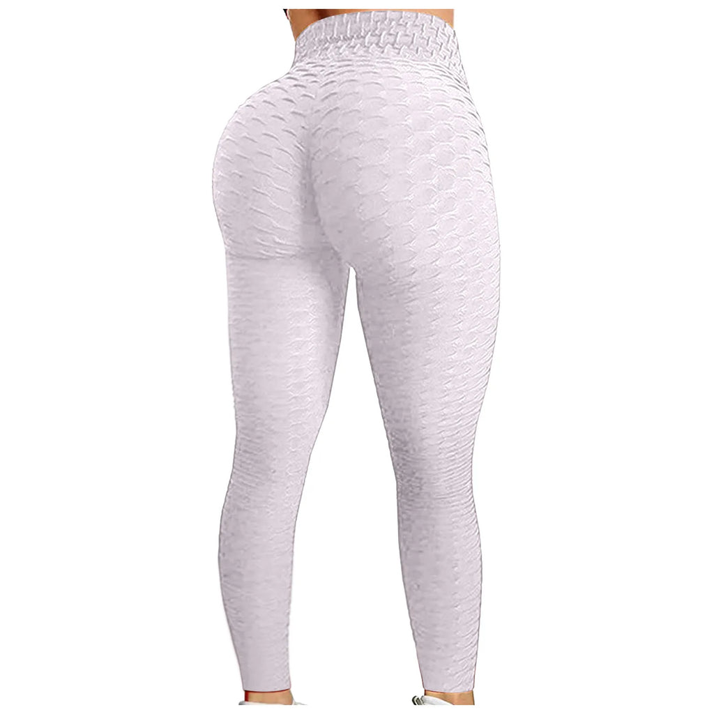 Pantalones de Yoga de cintura alta para mujer, mallas adelgazantes con Control d