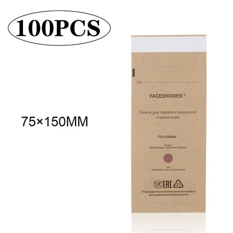 Disposable Disinfection Bag for Nail Tools Kraf Sterilizer
