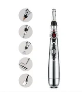 Pluma de meridianos 5 en 1, lápiz electrónico de Acupuntura y Moxibustión, fi