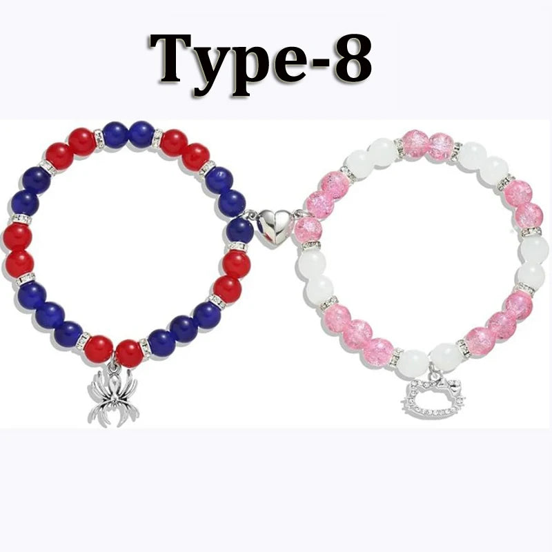 Spider friendship bracelets for couples, best friends, jewelry gifts? 