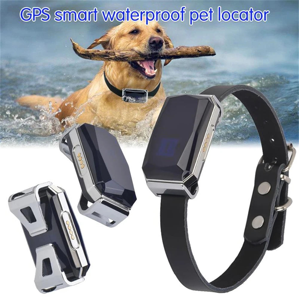 Rastreador GPS inteligente G12 multifuncional para mascotas, Mini Collar anti pérdida, dispositivo localizador impermeable para perros y gatos, accesorios para mascotas