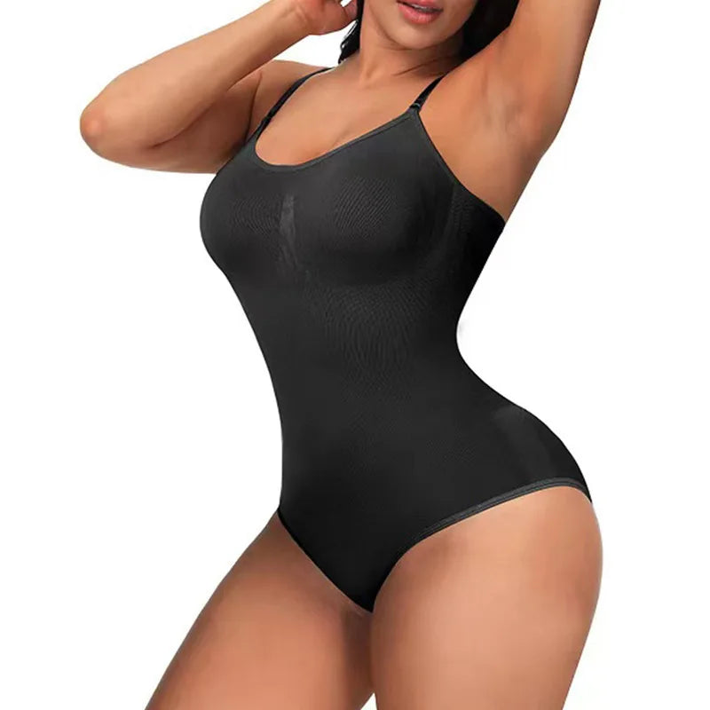 Body Original de alta elasticidad para mujer, ropa moldeadora de barriga, Tanga