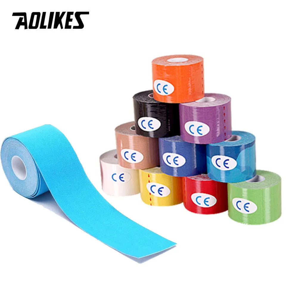 AOLIKES Kinesiology Tape Sports Bands Waterproof and Breathable 