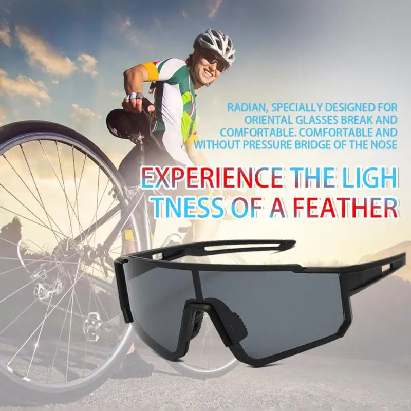 Gafas de sol para ciclismo al aire libre, lentes polarizadas Anti ultravioleta para bicicleta de montaña y carretera, equipo deportivo nuevo,