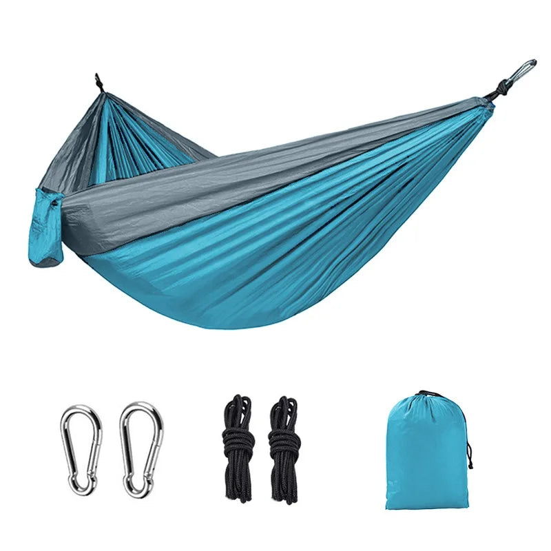 Portable Outdoor Camping Single Person Hammock Hanging Bed 