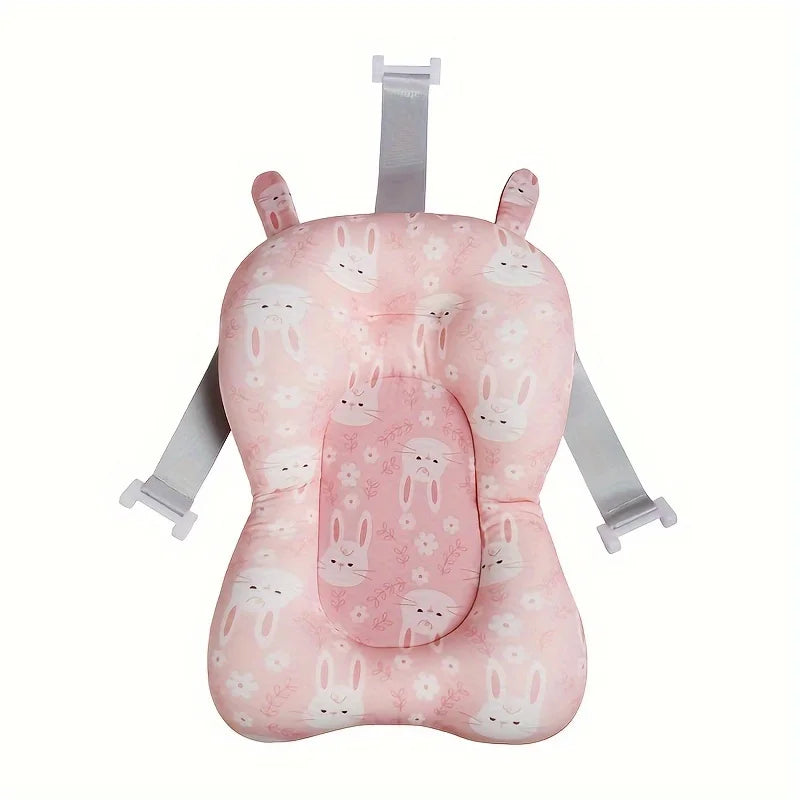 Cubo de baño de silicona para bebé, accesorio plegable con sensor de temperatu