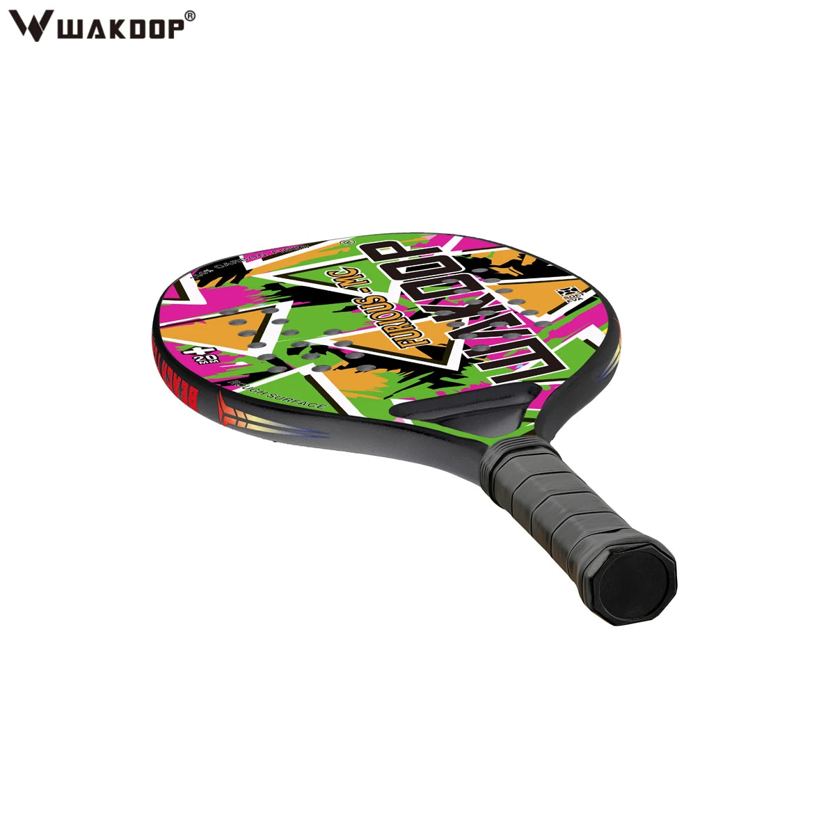 Professional Carbon Beach Tennis Racket Rough Face Tennis Racquet 