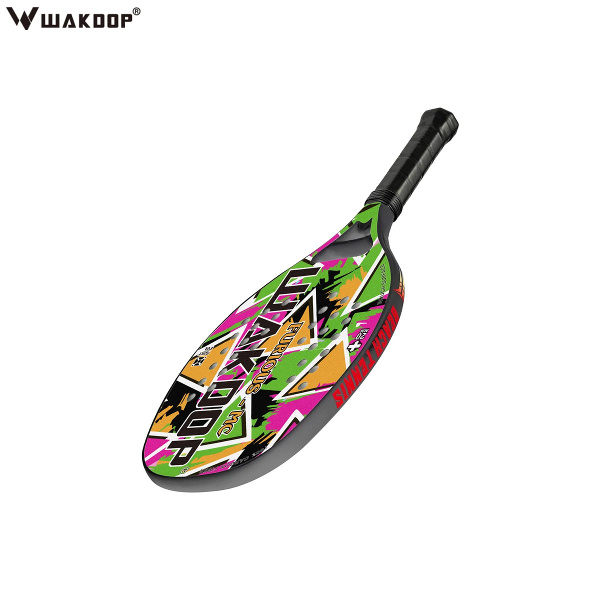 Professional Carbon Beach Tennis Racket Rough Face Tennis Racquet 