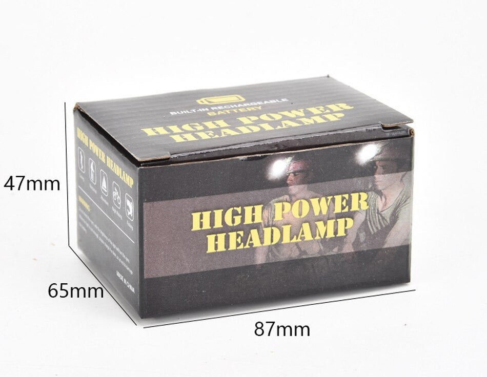 Faro recargable COB LED USB fuerte magnético potente faro Super brillante imperm