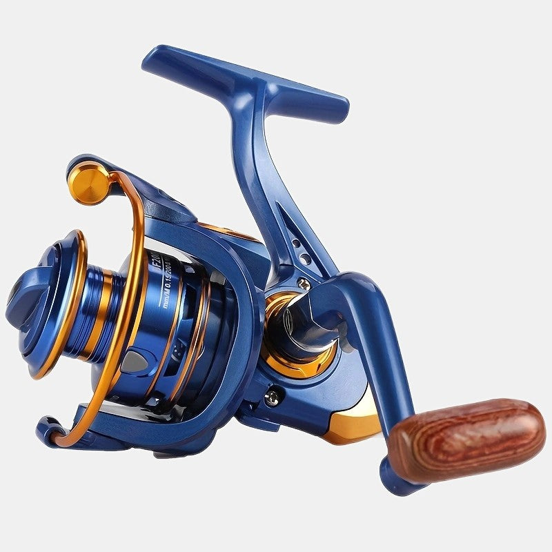 BILLINGS BF1000-7000, relación de engranaje 5,2: 1, arrastre máximo de 22 libras, carrete poco profundo, carrete de pesca giratorio, para agua dulce y salada