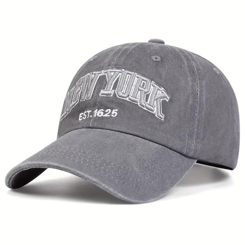 Gorras de béisbol bordadas de NUEVA YORK a la moda, sombreros casuales para el sol para adultos, sombrero de Hip Hop, gorras deportivas de Golf, gorras Snapback con lavado con agua