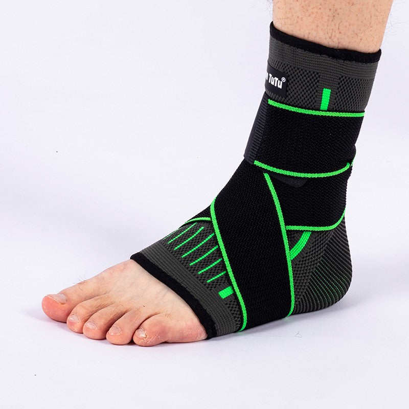 Tobillera ajustable de compresión, Protector de tobillo para correr, fútbol, baloncesto, tejido de nailon, vendaje de gimnasio, correa de tobillo