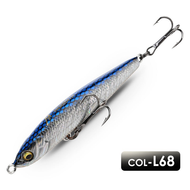 MEREDITH Jerk lápiz que se hunde señuelo de pesca Wobbler lubina aparejos de pesca señuelos accesorios de pesca señuelos de agua salada cebo de peces curricán