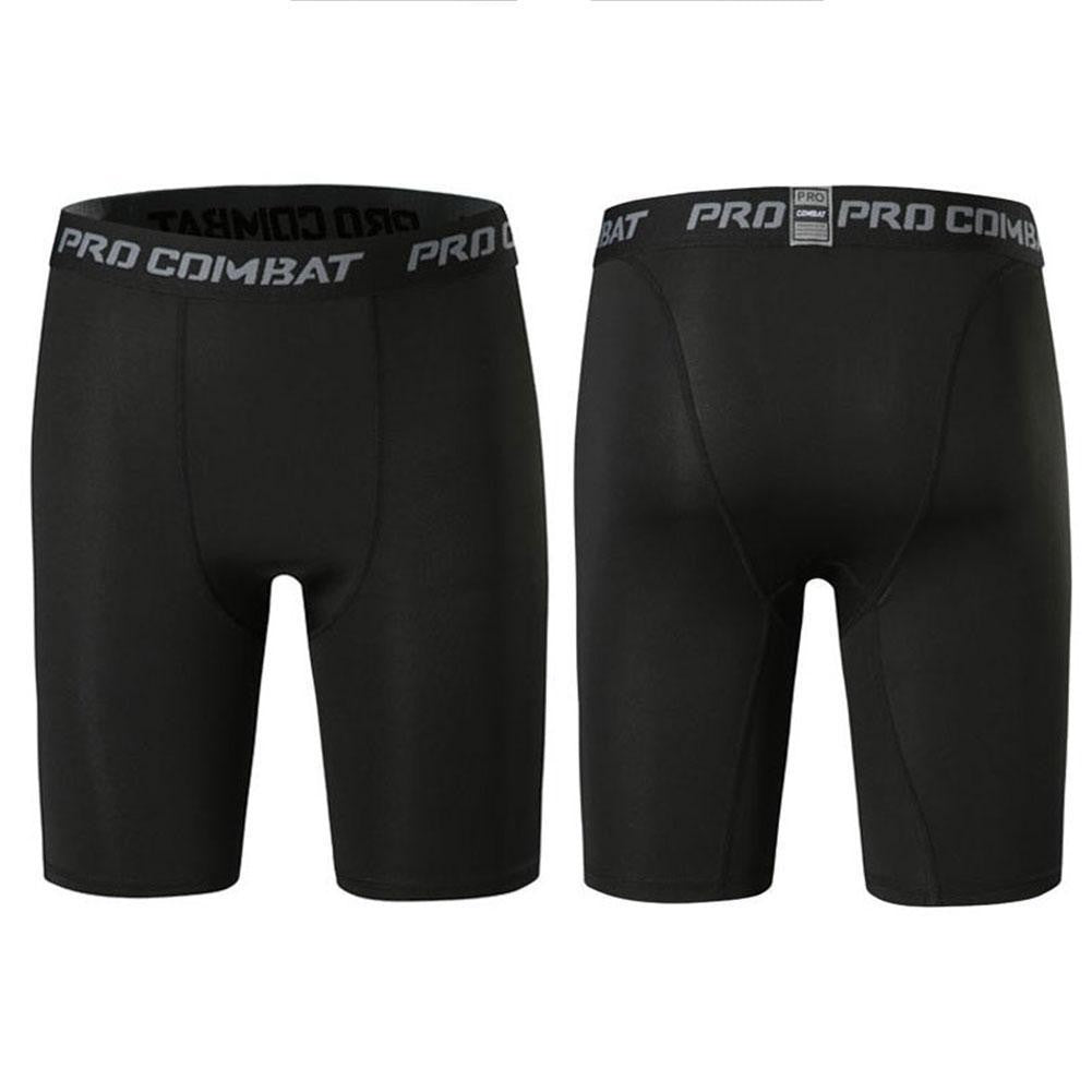 Pantalones cortos deportivos de secado rápido para hombre, Shorts ajustados para correr, Fitness