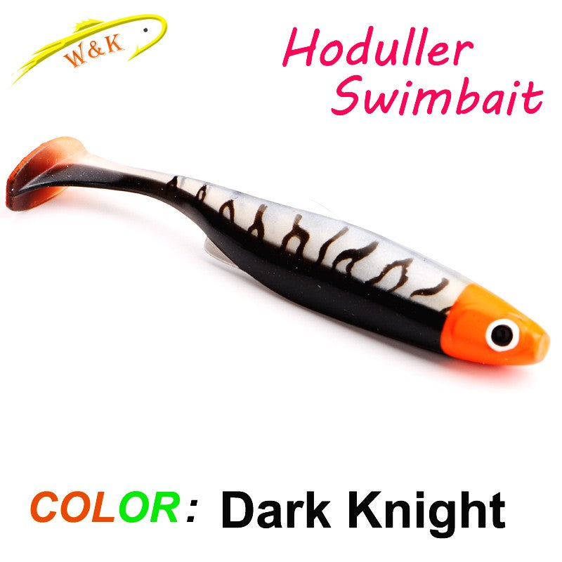 2024 nuevo cebo blando 5 tamaños Hoduller Swimbait para Lucio Zander Snook perca Señuelos de pesca con ojos 3D JIG Head Rig señuelo suave