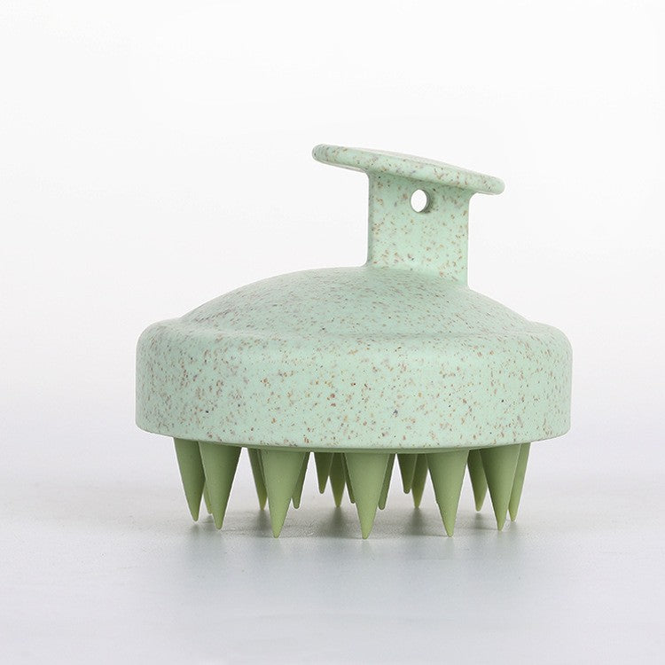 Cepillo masajeador de silicona para cuero cabelludo