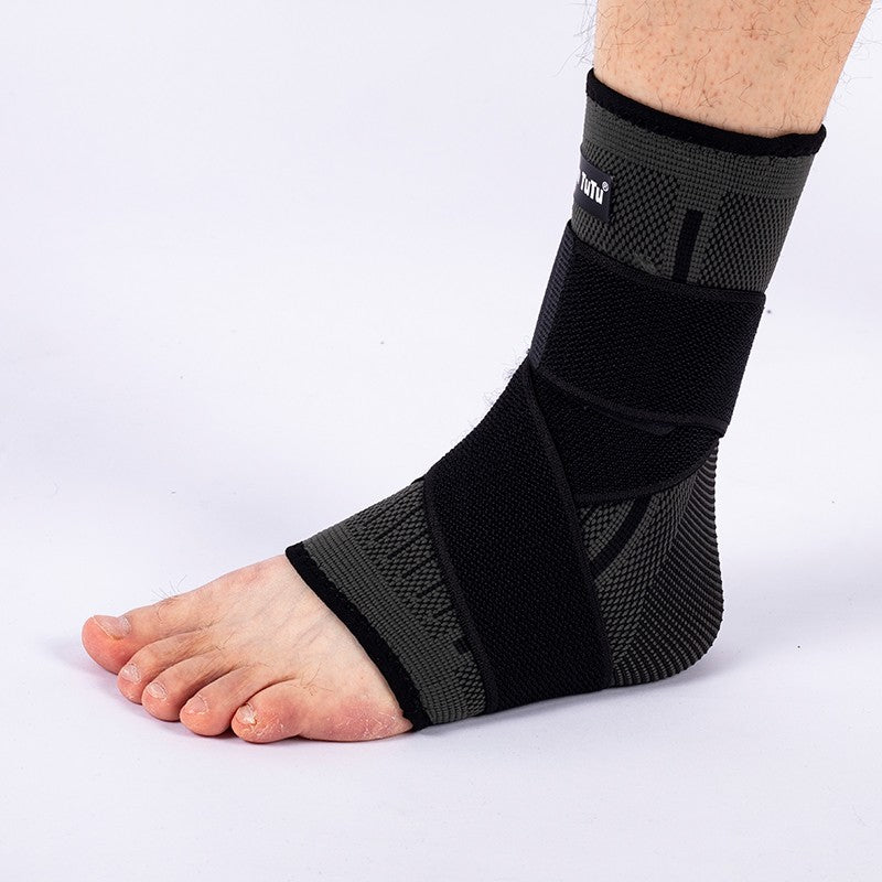 Tobillera ajustable de compresión, Protector de tobillo para correr, fútbol, baloncesto, tejido de nailon, vendaje de gimnasio, correa de tobillo