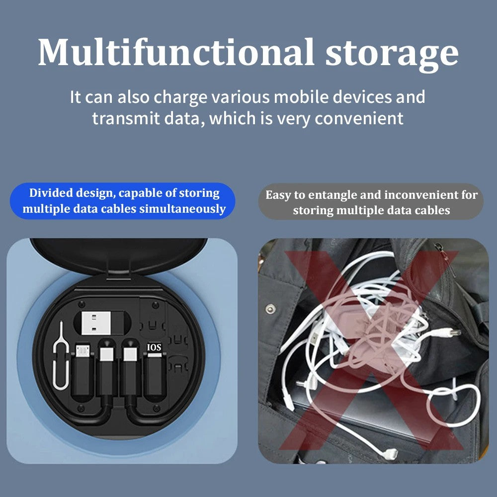 Kit de cable adaptador de carga multi USB tipo C
