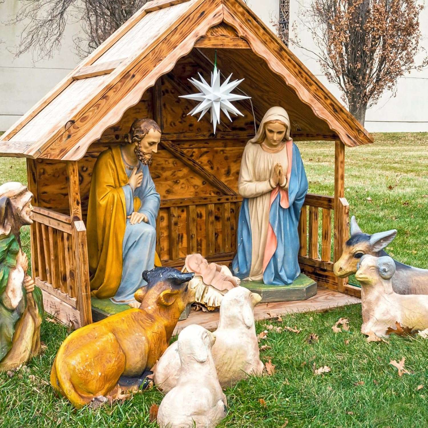 13 Uds  estatuilla de Jesucristo