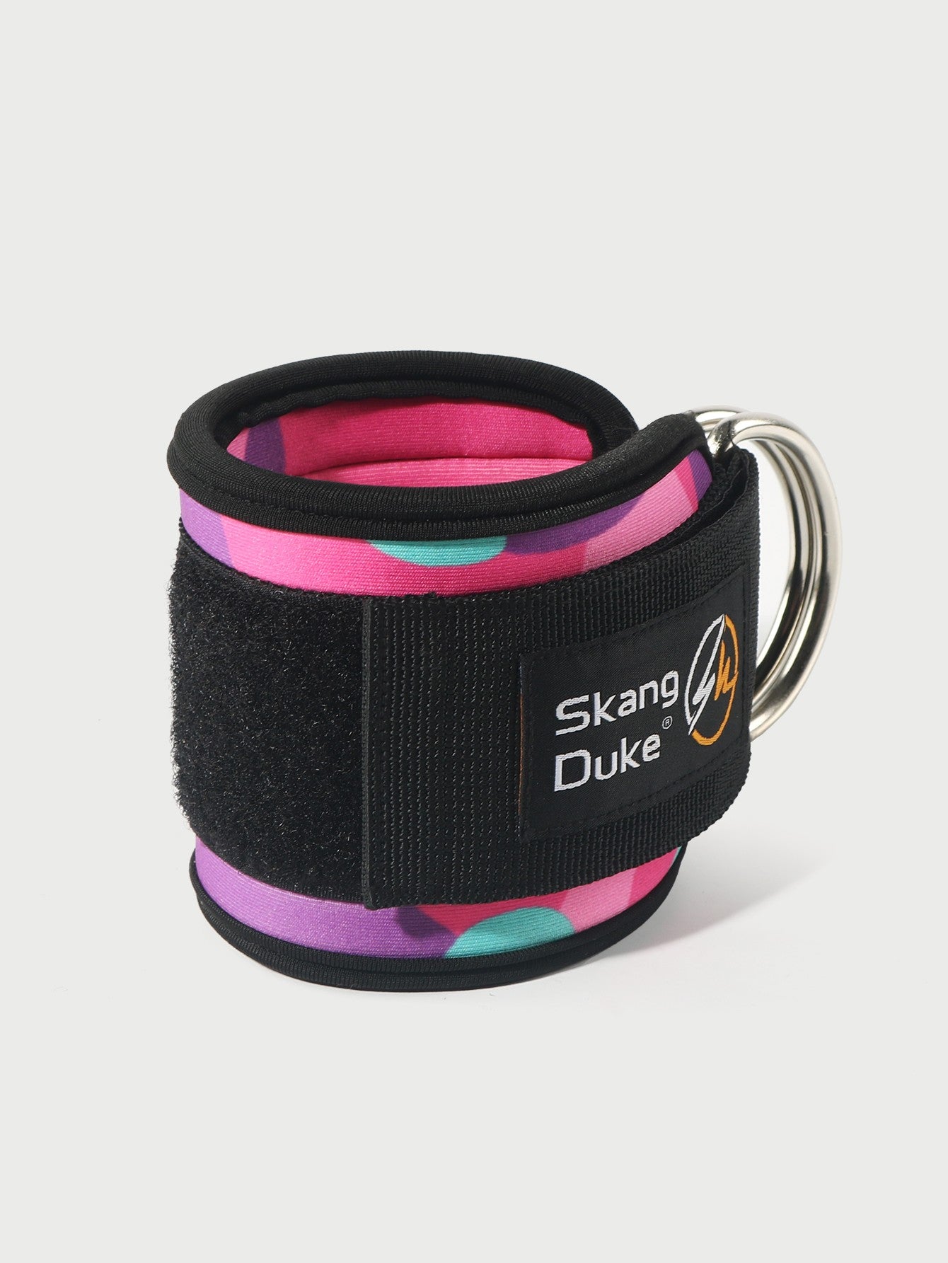 Correas de tobillo ajustables con anillo en D para máquinas de cables, cómodos puños de tobillo para entrenamiento de fuerza muscular de glúteos y piernas en gimnasio, 1 ud.