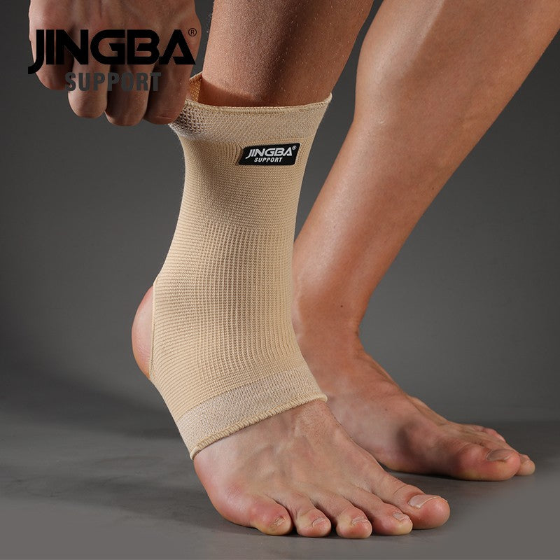 Soporte JINGBA, 1 Uds., envío directo, tobillera de compresión de nailon negro, Protector de soporte para deportes al aire libre, articulación protectora del tobillo