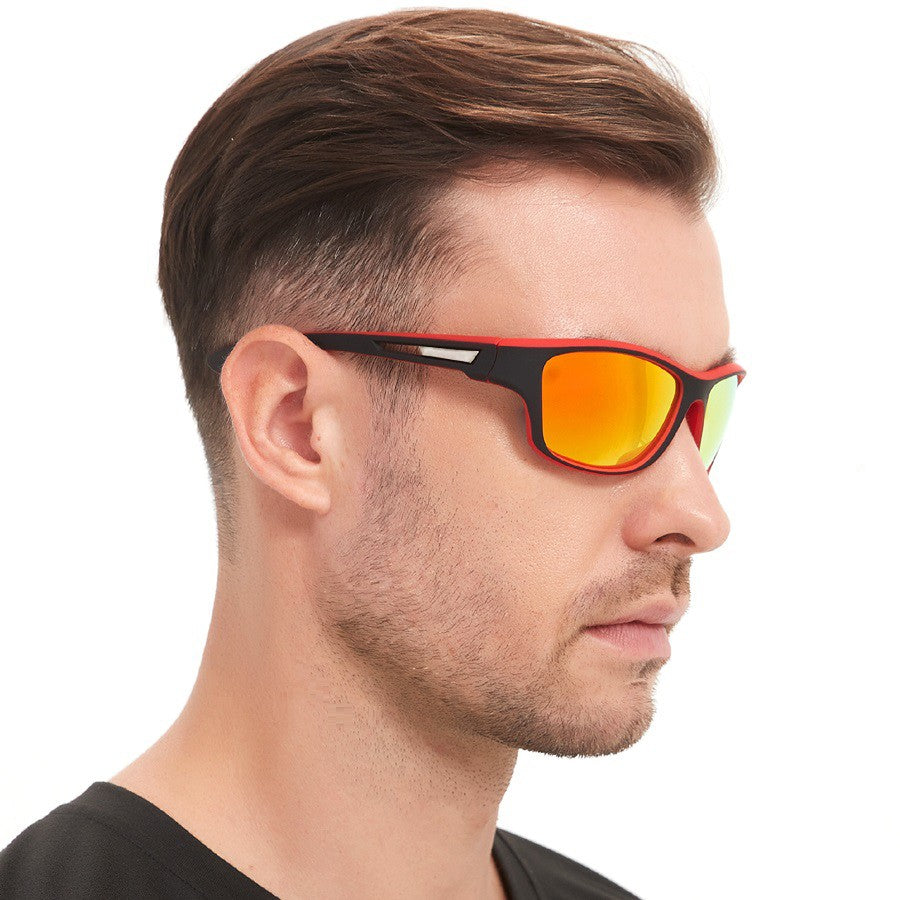 10 Uds. Gafas de sol deportivas Vintage para pesca y ciclismo para hombre y mujer, gafas de sol deportivas para correr y montañismo, gafas UV400