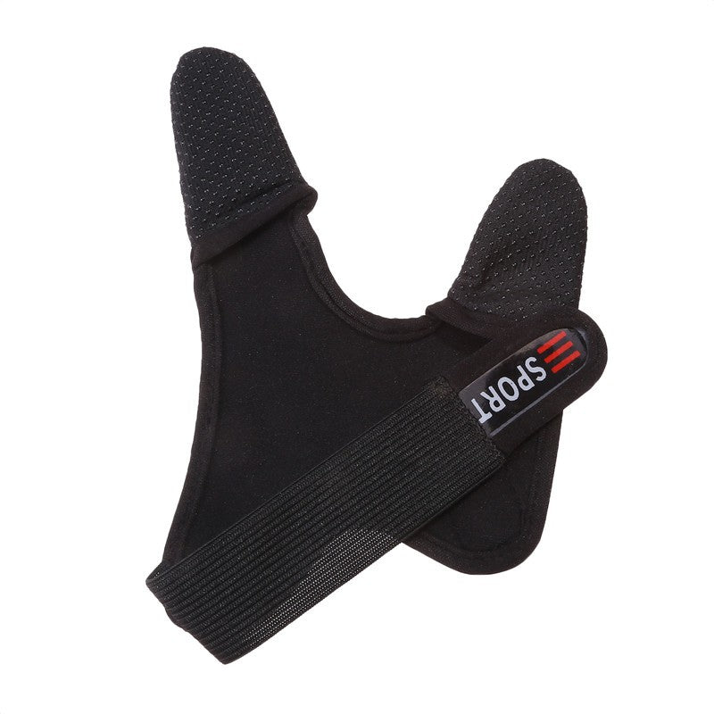 Guantes de pesca con 2 dedos, guantes transpirables, guantes antideslizantes usables, Protector de dedos para pesca, aparejos de pesca, caza, impermeables