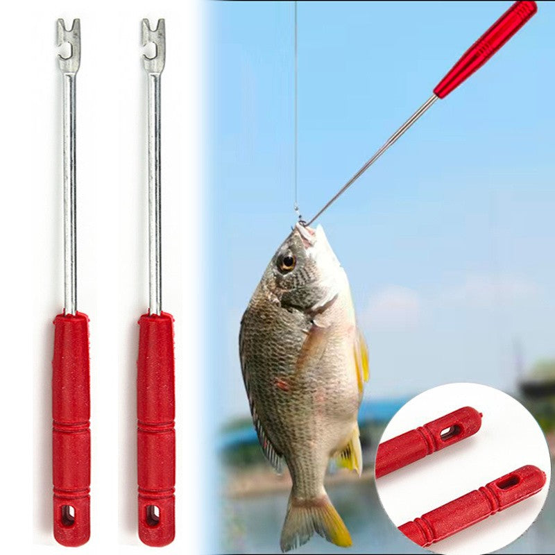 Nuevo removedor de anzuelos de pesca, aparejos de pesca rápidos de acero inoxidable, separador de anzuelos, Extractor de seguridad, aparejos de pesca, accesorios