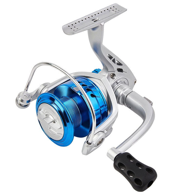 Carrete de pesca giratorio BILLINGS para agua dulce y salada, carrete ultraligero plegable, balancín izquierdo/derecho intercambiable, fácil de llevar