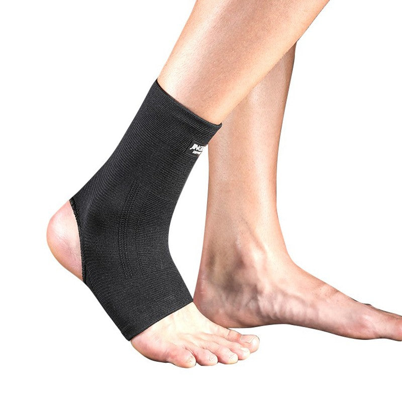 Soporte JINGBA, 1 Uds., envío directo, tobillera de compresión de nailon negro, Protector de soporte para deportes al aire libre, articulación protectora del tobillo