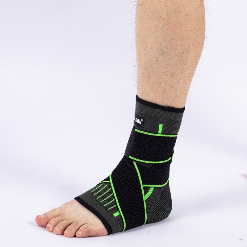 Tobillera ajustable de compresión, Protector de tobillo para correr, fútbol, baloncesto, tejido de nailon, vendaje de gimnasio, correa de tobillo