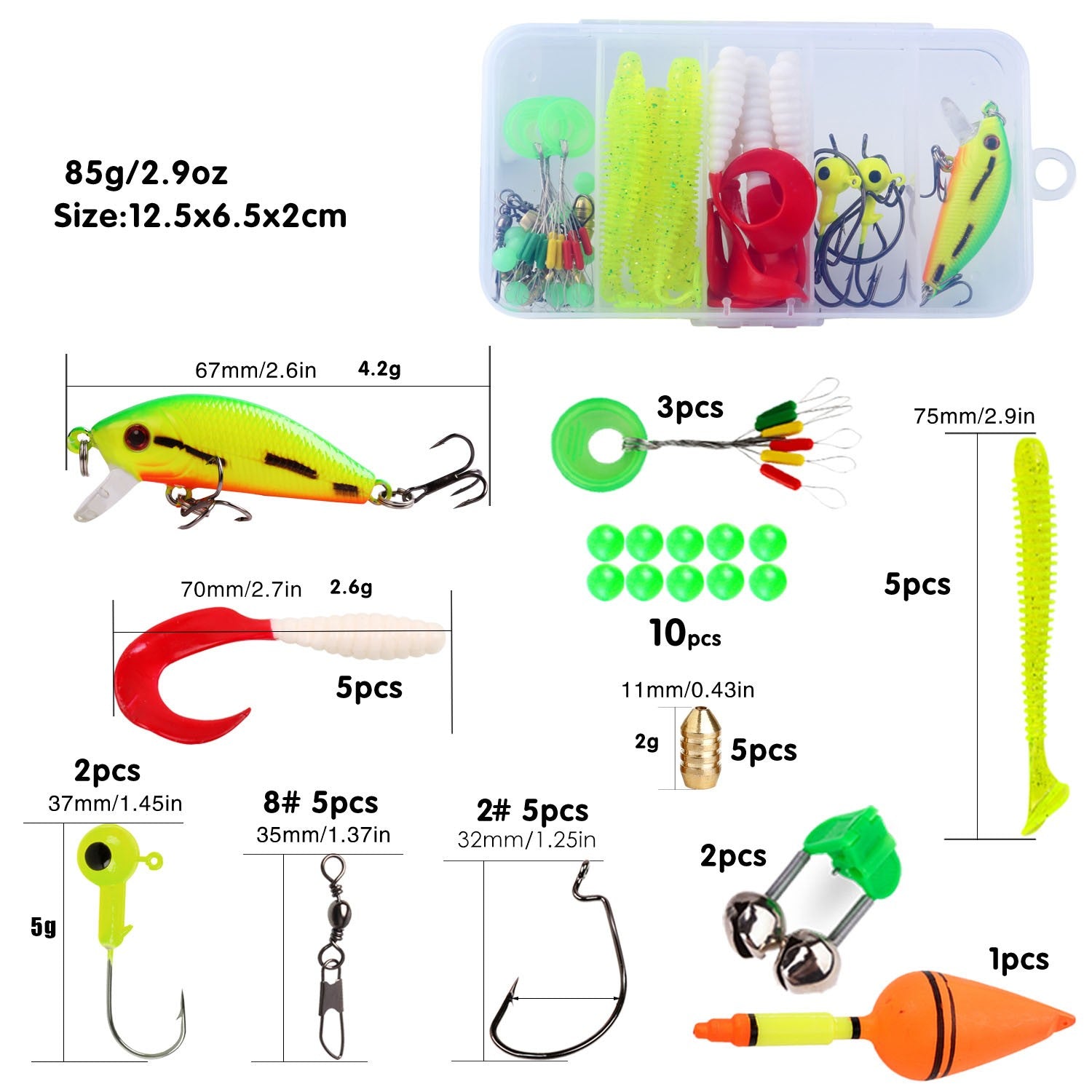 Sougayilang caña de pescar giratoria y carrete Combo1.8M caña telescópica con 5,2: 1 3BB carrete de pesca arrastre máximo 5kg Kit de pesca completo