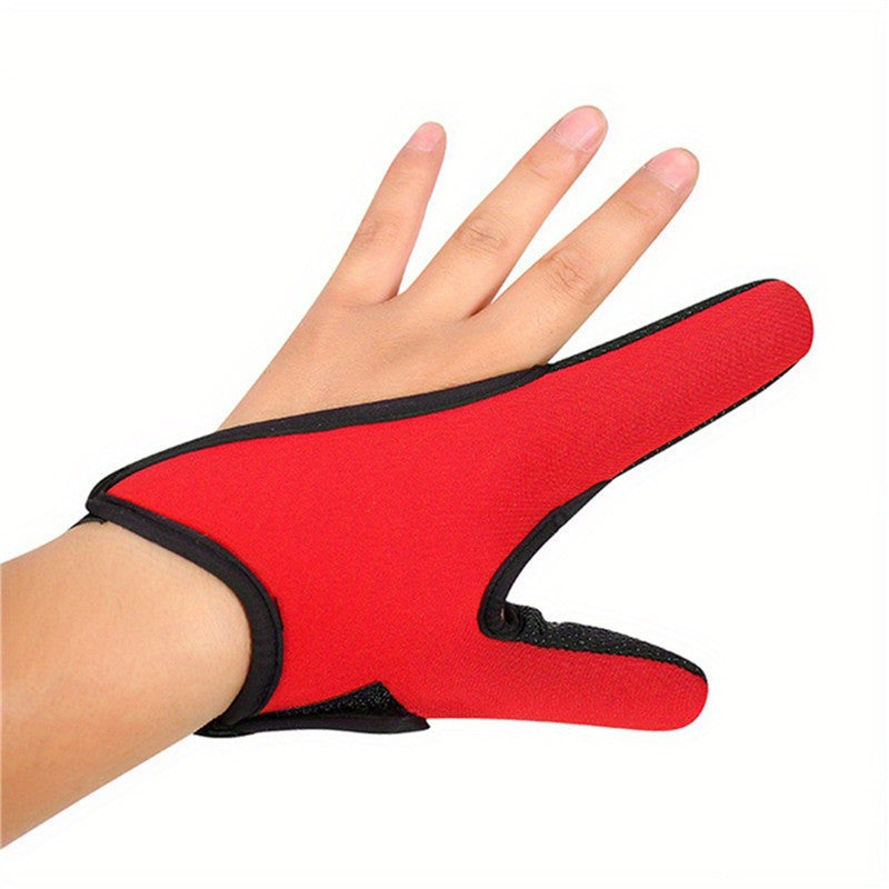 Guantes de pesca con 2 dedos, guantes transpirables, guantes antideslizantes usables, Protector de dedos para pesca, aparejos de pesca, caza, impermeables