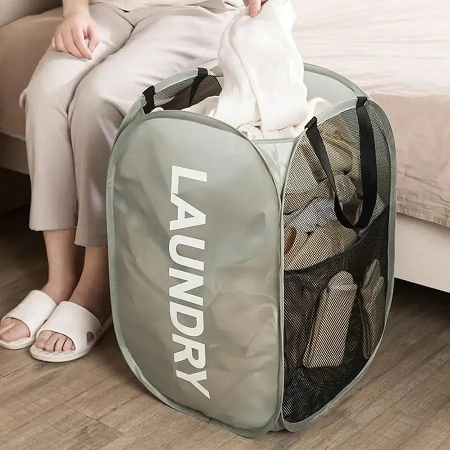 Cesta para ropa plegable