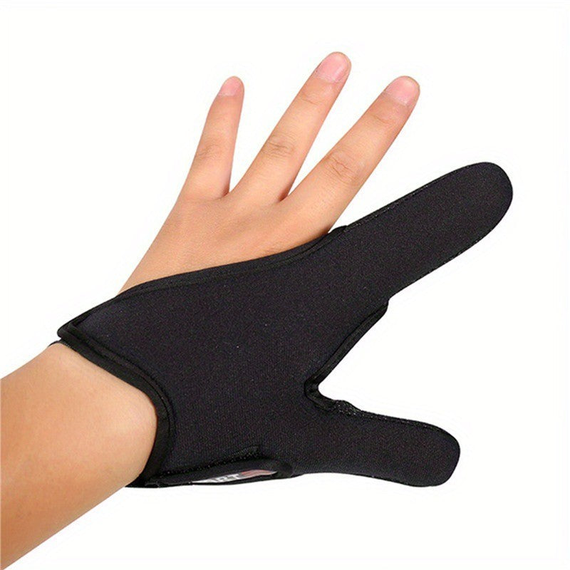 Guantes de pesca con 2 dedos, guantes transpirables, guantes antideslizantes usables, Protector de dedos para pesca, aparejos de pesca, caza, impermeables