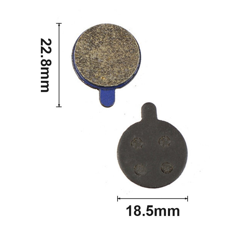 Pastillas de freno hidráulicas para bicicleta de montaña, pastillas de freno de disco de resina orgánica para Shimano xt M445 355 395 Magura, 1 par/2 uds.