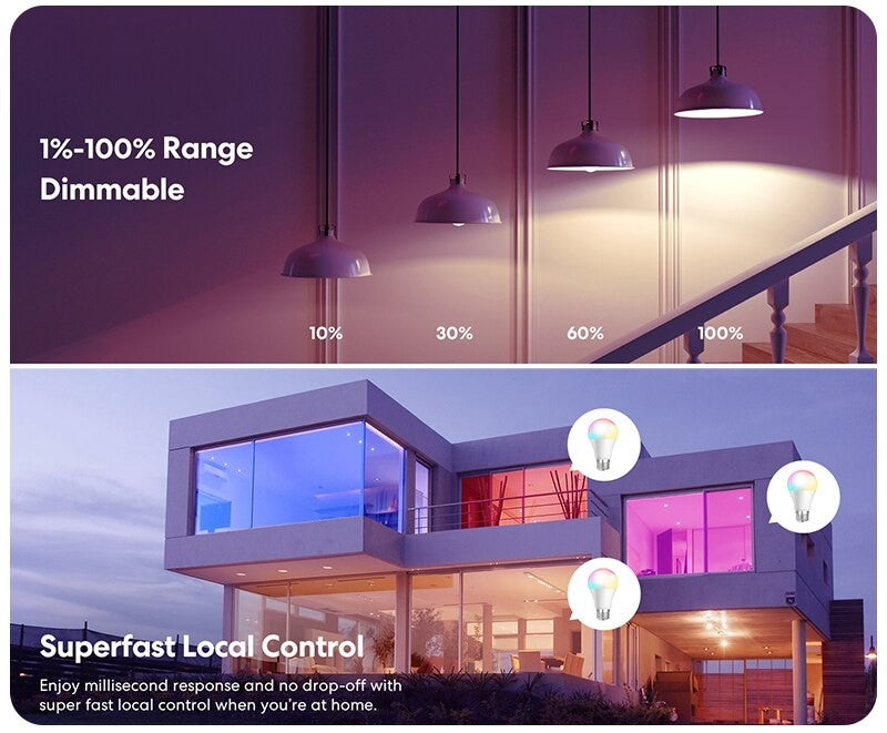 Foco LED RGB de 16 colores