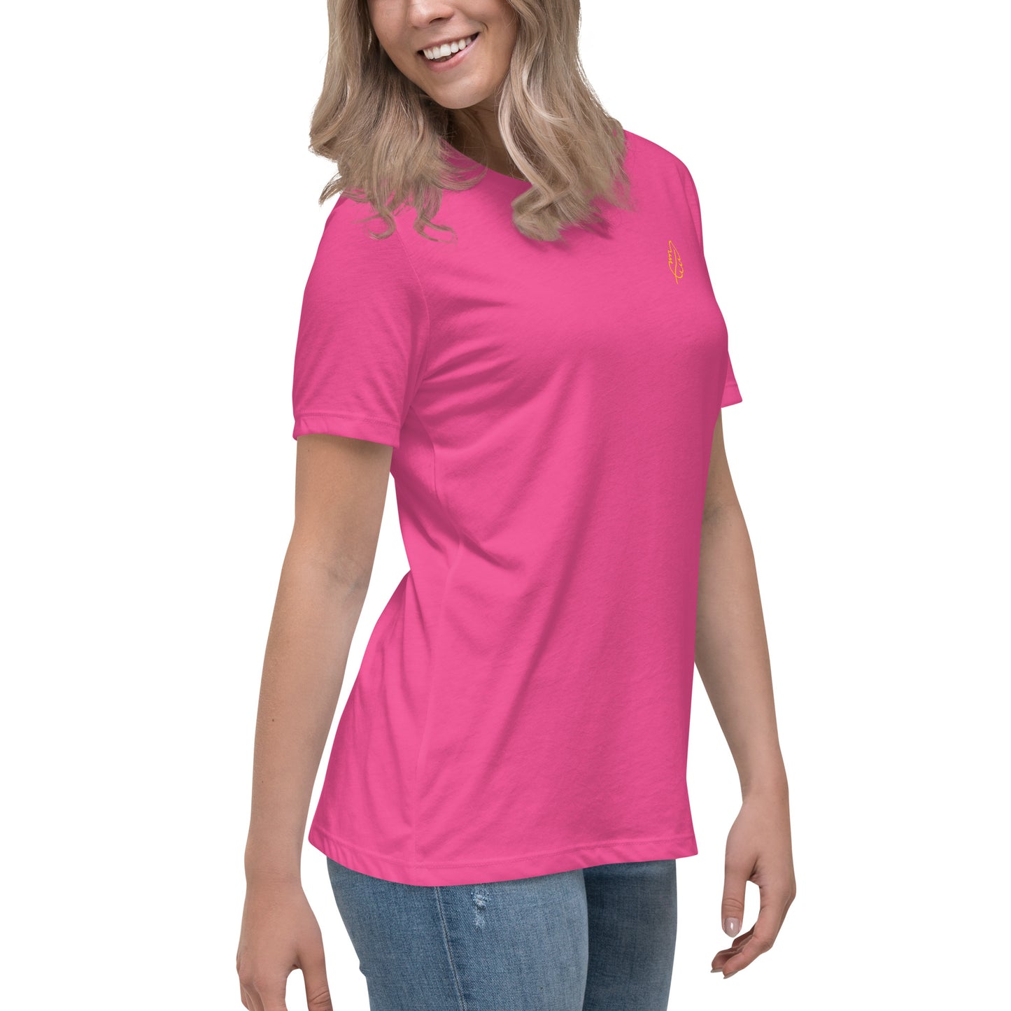 Women's loose t-shirt Eternal life line